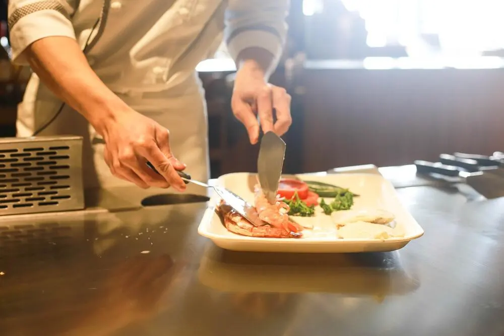 Fresh British produce used in fine dining restaurants