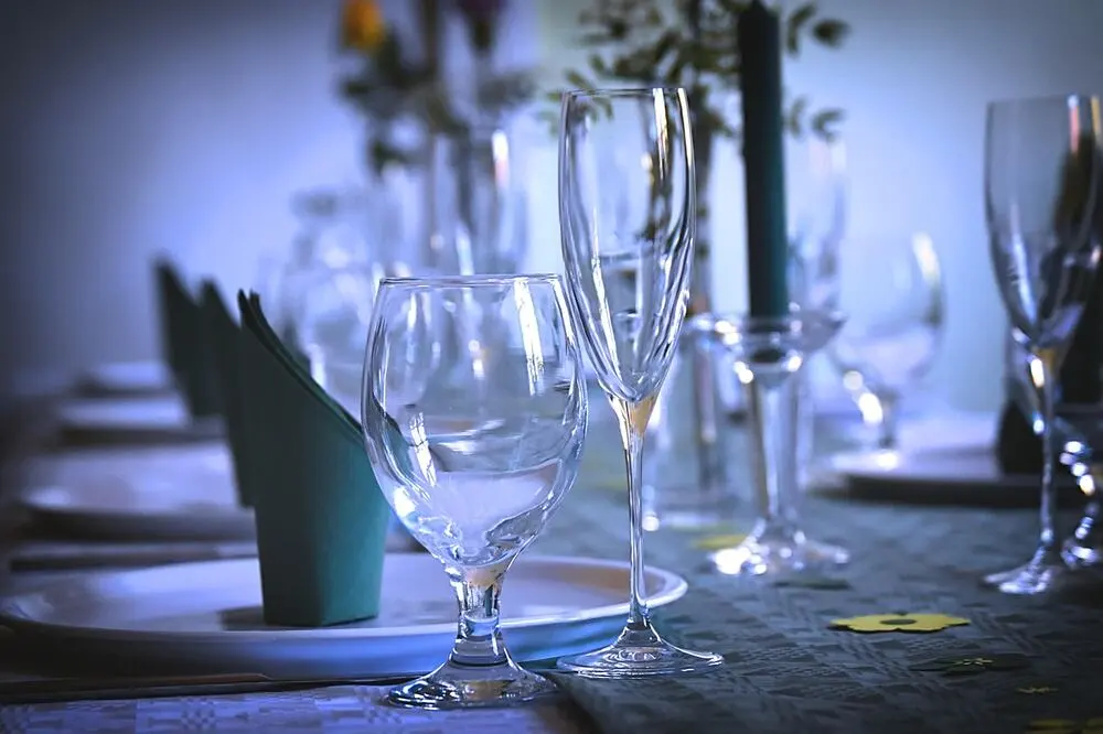 Wine pairing served at a United Kingdom restaurant